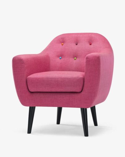 Pink sofa personality